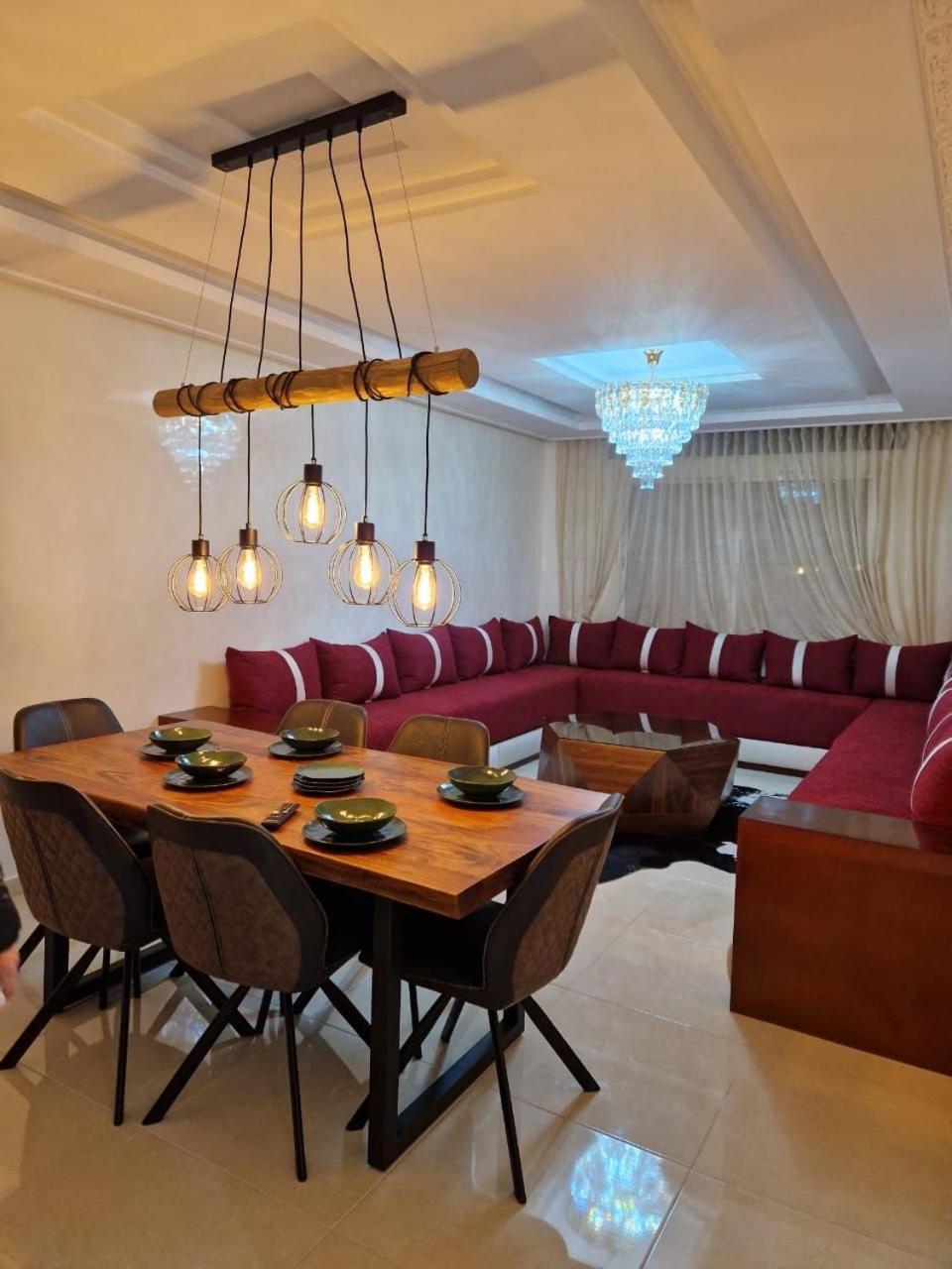 Appartement In Tanger City-5Min To The Beach-Free Parking Екстериор снимка
