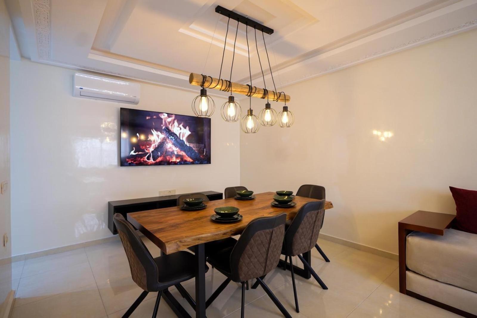 Appartement In Tanger City-5Min To The Beach-Free Parking Екстериор снимка